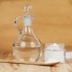 Clean with vinegar and baking soda